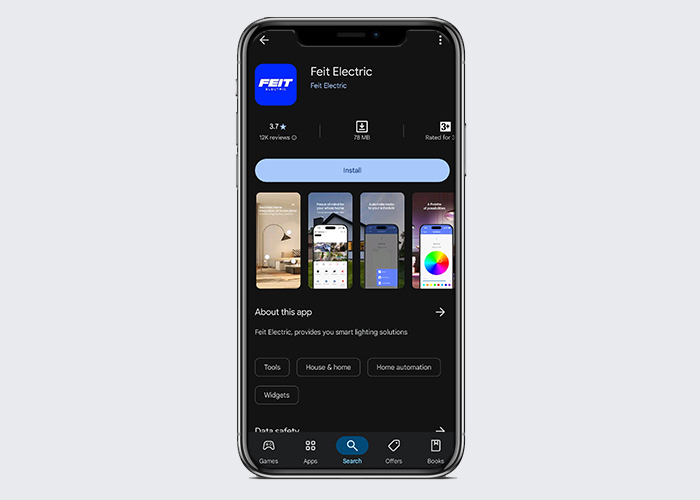 Feit Electric Smart Plug app